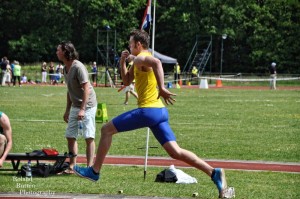 Bart Hondeveld sprong in Oosterhout 6.16 meter